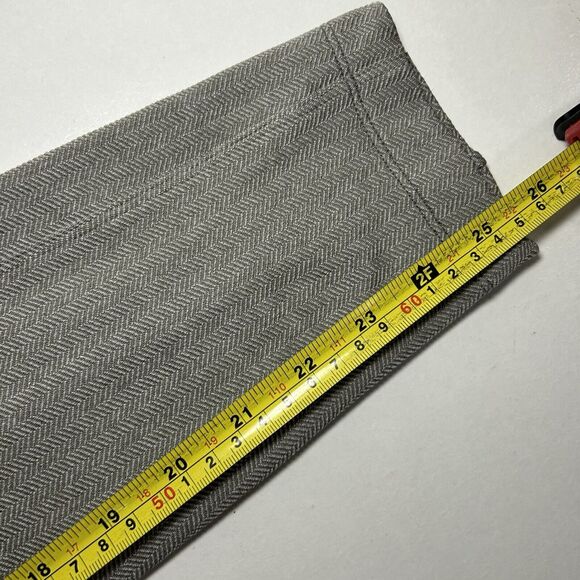 Athleta Delancey Herringbone Tight Legging Moto Gray Zip Back Pockets Size small - Picture 8 of 8